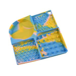 Colorful Slow Feed Design Silicone Pet Lick Mat with Suction Base - GreenFur