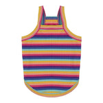 Colorful Striped Pet Tank Top for Dogs and Cats - GreenFur