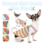 Colorful Striped Pet Tank Top for Dogs and Cats - GreenFur