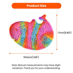 Colorful Whale - Shaped Silicone Pet Licking Mat with Suction Cups - GreenFur