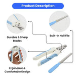 Comfort Pet Nail Clippers Large File for Dogs and Cats - GreenFur