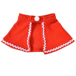 Comfortable Fabric Christmas Dog Cloak Cape for Pet Walking and Christmas Party - GreenFur