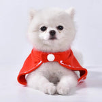 Comfortable Fabric Christmas Dog Cloak Cape for Pet Walking and Christmas Party - GreenFur