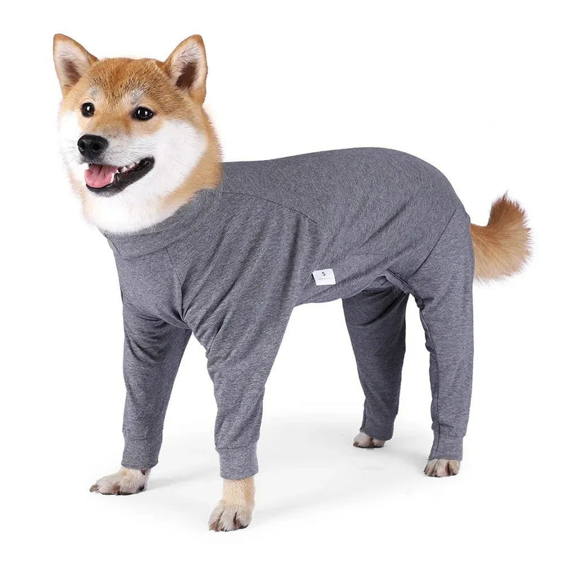 Comfortable Full Coverage Dog Pajamas Four - Legged Onesie - GreenFur