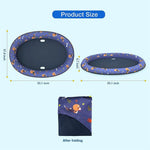 Comfortable Inflatable Dog Floats Pool Mat for Swimming - GreenFur