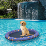 Comfortable Inflatable Dog Floats Pool Mat for Swimming - GreenFur