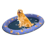 Comfortable Inflatable Dog Floats Pool Mat for Swimming - GreenFur