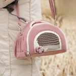 Comfortable Outdoor Warm Small Pet Carrier Bag - GreenFur