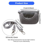 Comfortable Portable Cylinder Crossbody Pet Bag for Small Pet Transport - GreenFur