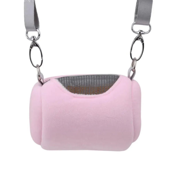 Comfortable Portable Cylinder Crossbody Pet Bag for Small Pet Transport - GreenFur