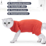 Comfortable Post - Surgery Cat Recovery Suit for Cats - GreenFur