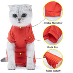Comfortable Post - Surgery Cat Recovery Suit for Cats - GreenFur