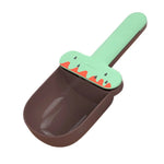 Compact Design Pet Food Scoop with Hidden Can Spoon - GreenFur