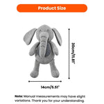 Companion Adorable Elephant Pet Puppy Dog Toy - GreenFur
