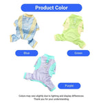 Cooling Full Body Dog Suit Ice Silk Summer Sun Protection Outfit - GreenFur