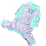 Cooling Full Body Dog Suit Ice Silk Summer Sun Protection Outfit - GreenFur