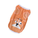 Cooling Mesh Dog T Shirts Breathable Cartoon Pet Summer Vest for Small Medium Dogs - GreenFur