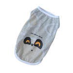 Cooling Mesh Dog T Shirts Breathable Cartoon Pet Summer Vest for Small Medium Dogs - GreenFur
