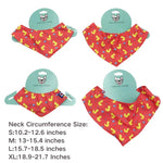 Cooling Pet Neck Scarf Cooling Bandana for Dogs and Cats - GreenFur
