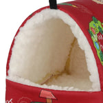 Cotton Christmas Tree Hamster Parrot Nest - GreenFur