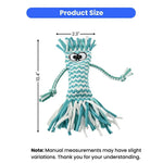 Cotton Rope Toy with Sound - making - GreenFur