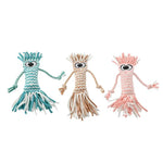 Cotton Rope Toy with Sound - making - GreenFur