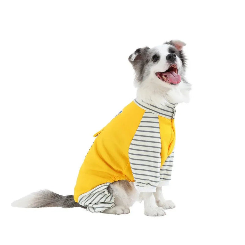 Cozy Fleece Dog Jumpsuit for Medium and Large Breeds - GreenFur