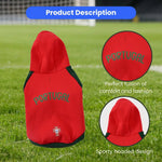 Cozy Warm Fabric Comfortable and Fashion Polyester FPF Pet Hoodie - GreenFur