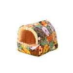 Cozy Winter Plush Nest for Hamsters and Parrots - GreenFur