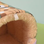 Cozy Winter Plush Nest for Hamsters and Parrots - GreenFur