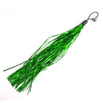 Crinkle Paper Tassels Cat Wand Replacement Heads with Bell - GreenFur
