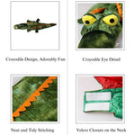 Crocodile - Themed Pet Costume Cosplay Outfit for Cats & Dogs - GreenFur
