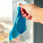 Cross border Pet Triangular Licking Pad with Silicone Suction Cups - GreenFur