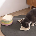 Cute Anti - Spill Non - Tip PP Pet Bowl - GreenFur