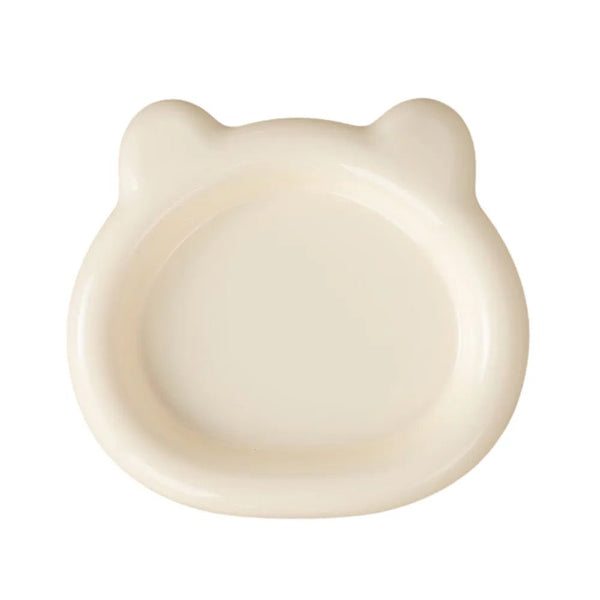 Cute Anti - Spill Non - Tip PP Pet Bowl - GreenFur