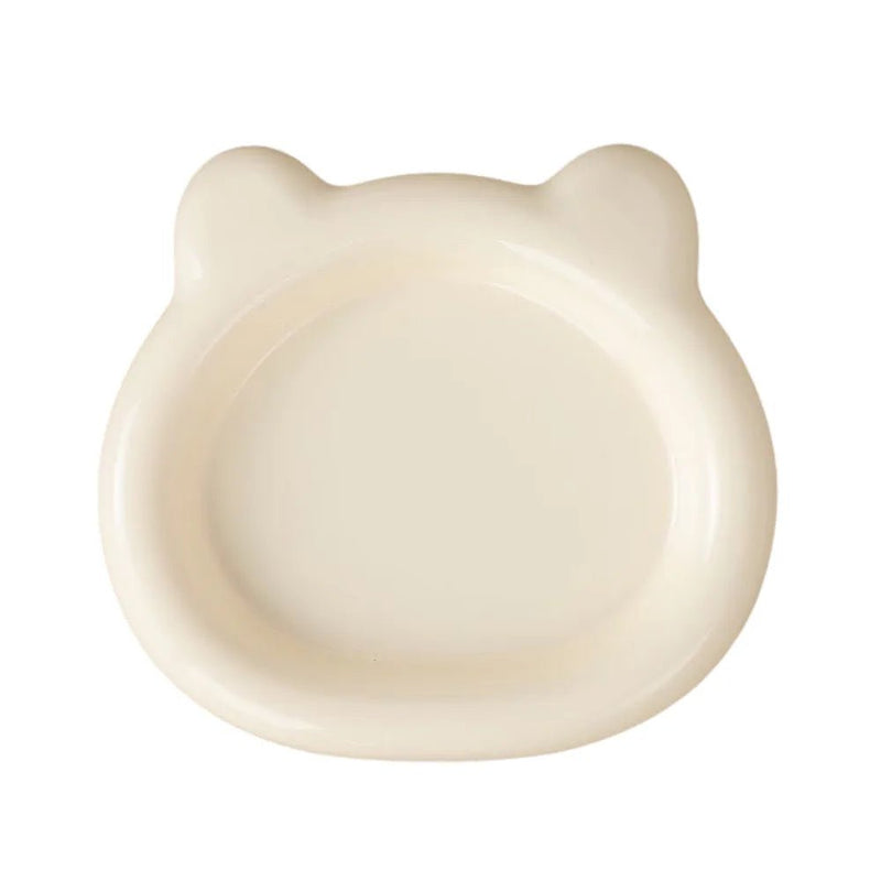 Cute Anti - Spill Non - Tip PP Pet Bowl - GreenFur