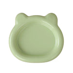 Cute Anti - Spill Non - Tip PP Pet Bowl - GreenFur