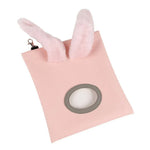 Cute Bunny Hay Feeder Bag with Metal Hook Hanging for Small Animals - GreenFur