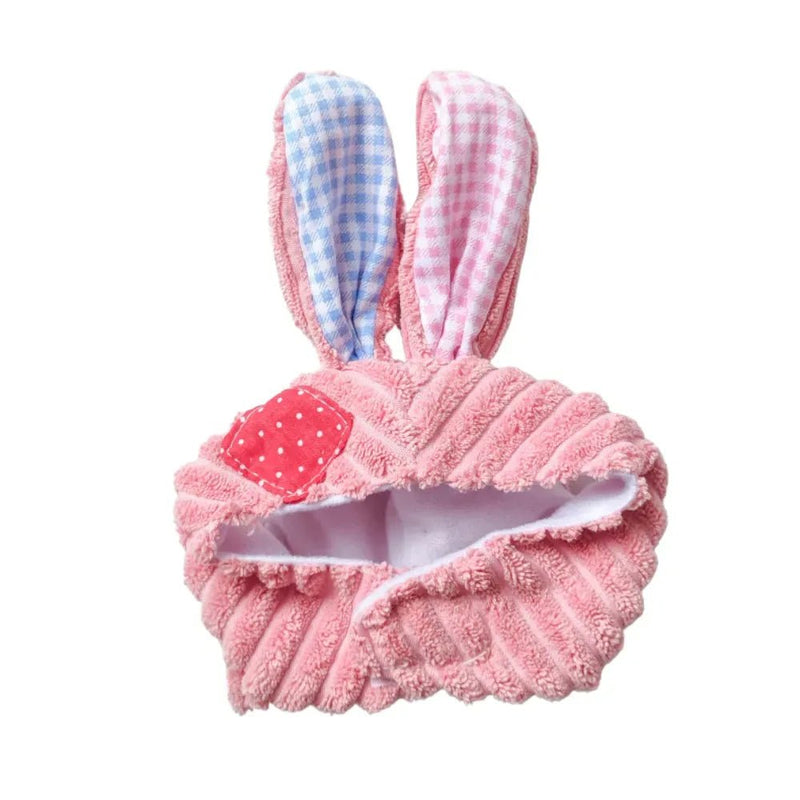Cute Bunny Patch Pet Costume Hat for Cats and Small Dogs - GreenFur