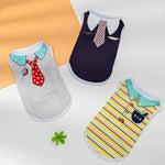 Cute Cartoon Print Summer Pet Shirt Vest for Small Dogs - GreenFur