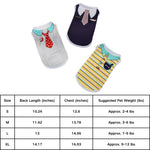 Cute Cartoon Print Summer Pet Shirt Vest for Small Dogs - GreenFur