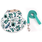 Cute Country Style Rabbit Harness Leash Set - GreenFur