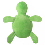 Cute Dog Chew Turtle Shape Plush Pet Squeaky Toys - GreenFur