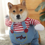 Cute Dog Cosplay Halloween Christmas Funny Costume Dog Party Costume - GreenFur