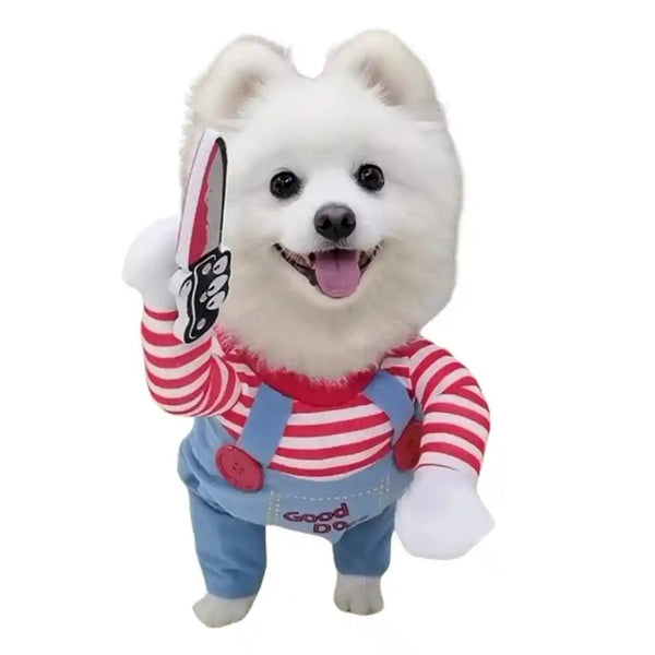 Cute Dog Cosplay Halloween Christmas Funny Costume Dog Party Costume - GreenFur