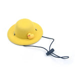 Cute Duck Cosplay Pet Hat with Adjustable Strap for Cats and Dogs - GreenFur