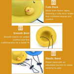 Cute Duck Cosplay Pet Hat with Adjustable Strap for Cats and Dogs - GreenFur