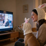 Cute Durable Comfortable Soft Funny Knit Pet Easter Hat - GreenFur