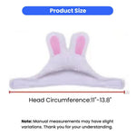 Cute Durable Comfortable Soft Rabbit Shape Pet Easter Hat - GreenFur