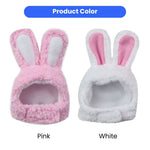 Cute Durable Comfortable Soft Rabbit Shape Pet Easter Hat - GreenFur